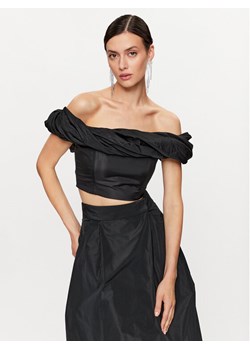 Pinko Bluzka Moderatore 101709 Y3LE Czarny Slim Fit ze sklepu MODIVO w kategorii Bluzki damskie - zdjęcie 181037492