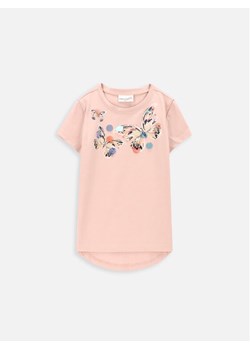Coccodrillo T-Shirt ZC3143202WGK Różowy Relaxed Fit ze sklepu MODIVO w kategorii Bluzki dziewczęce - zdjęcie 181037513