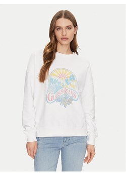 Guess Bluza W5GQ16 K68I4 Biały Regular Fit ze sklepu MODIVO w kategorii Bluzy damskie - zdjęcie 181037610