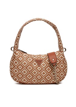 Guess Torebka Rianee Hobo HWWR92 28020 Brązowy ze sklepu MODIVO w kategorii Torebki bagietki - zdjęcie 181037660
