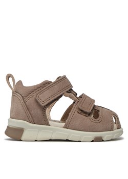 ECCO Sandały MINI STRIDE SANDAL 76113102674 Beżowy ze sklepu MODIVO w kategorii Sandały dziecięce - zdjęcie 181037710