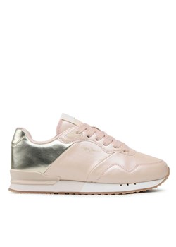 Pepe Jeans Sneakersy London W Part PLS31465 Różowy ze sklepu MODIVO w kategorii Buty sportowe damskie - zdjęcie 181037900