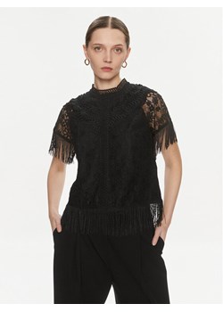 YAS Bluzka 26032322 Czarny Regular Fit ze sklepu MODIVO w kategorii Bluzki damskie - zdjęcie 181037933