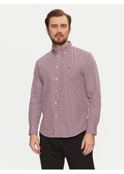 Tommy Hilfiger Koszula Gingham MW0MW37548 Czerwony Regular Fit ze sklepu MODIVO w kategorii Koszule męskie - zdjęcie 181037990