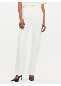 Karl Lagerfeld Jeans Jeansy 241J1106 Biały Straight Fit ze sklepu MODIVO w kategorii Jeansy damskie - zdjęcie 181038043