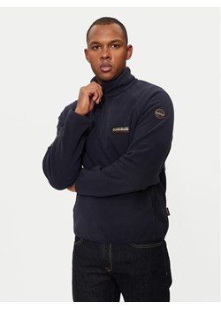 Napapijri Polar Dolent NP0A4HZO Granatowy Regular Fit ze sklepu MODIVO w kategorii Bluzy męskie - zdjęcie 181038071