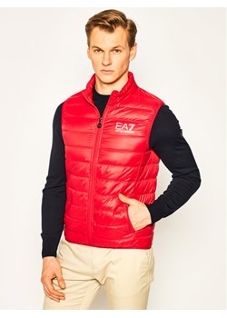 EA7 Emporio Armani Kamizelka 8NPQ01 PN29Z 1451 Czerwony Regular Fit ze sklepu MODIVO w kategorii Kamizelki męskie - zdjęcie 181038080