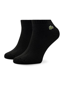 Lacoste Skarpety Niskie Unisex RA4184 Czarny ze sklepu MODIVO w kategorii Skarpetki damskie - zdjęcie 181038082