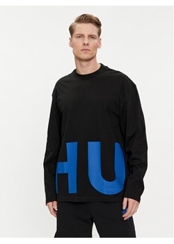 Hugo Longsleeve Nallison 50509775 Czarny Regular Fit ze sklepu MODIVO w kategorii T-shirty męskie - zdjęcie 181038173
