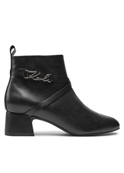 KARL LAGERFELD Botki KL30354 Czarny ze sklepu MODIVO w kategorii Botki - zdjęcie 181038282