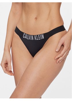 Calvin Klein Swimwear Dół od bikini Brazilian KW0KW01984 Czarny ze sklepu MODIVO w kategorii Stroje kąpielowe - zdjęcie 181038304