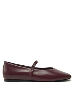Calvin Klein Baleriny Mary Jane Ballerina - Lth HW0HW02307 Bordowy ze sklepu MODIVO w kategorii Balerinki - zdjęcie 181038353