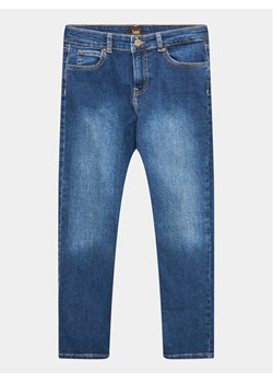 Lee Jeansy Luke LEE0014 Niebieski Slim Fit ze sklepu MODIVO w kategorii Spodnie chłopięce - zdjęcie 181038361
