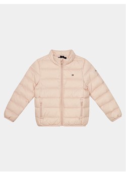 Tommy Hilfiger Kurtka przejściowa Essential KS0KS00568 D Różowy Regular Fit ze sklepu MODIVO w kategorii Kurtki dziewczęce - zdjęcie 181038421