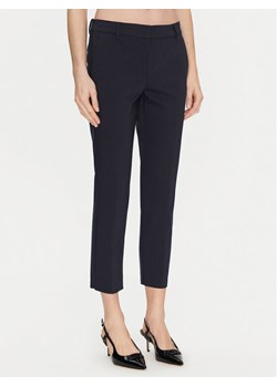 Marella Chinosy Miele 2513131021 Granatowy Slim Fit ze sklepu MODIVO w kategorii Spodnie damskie - zdjęcie 181038620