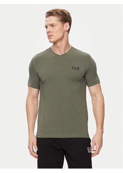 EA7 Emporio Armani T-Shirt 8NPT53 PJM5Z 1846 Zielony Regular Fit ze sklepu MODIVO w kategorii T-shirty męskie - zdjęcie 181038722
