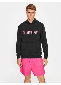 Calvin Klein Underwear Bluza 000NM1966E Czarny Regular Fit ze sklepu MODIVO w kategorii Bluzy męskie - zdjęcie 181038764