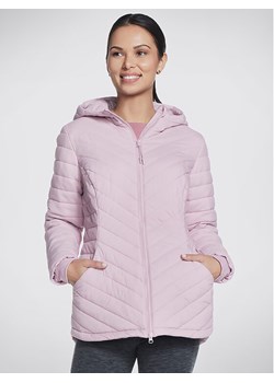 Skechers Kurtka anorak Goshield Everyday Parka JA5 Różowy Regular Fit ze sklepu MODIVO w kategorii Kurtki damskie - zdjęcie 181038843