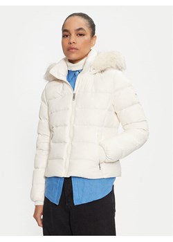 Tommy Hilfiger Kurtka puchowa WW0WW43520 Écru Regular Fit ze sklepu MODIVO w kategorii Kurtki damskie - zdjęcie 181038960