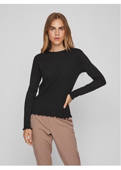 Vila Bluzka Thessa 14084649 Czarny Regular Fit ze sklepu MODIVO w kategorii Bluzki damskie - zdjęcie 181038970