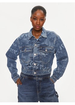 Tommy Jeans Kurtka jeansowa Claire DW0DW17664 Niebieski Regular Fit ze sklepu MODIVO w kategorii Kurtki damskie - zdjęcie 181038973