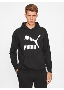Puma Bluza Classics Logo 530084 Czarny Regular Fit ze sklepu MODIVO w kategorii Bluzy męskie - zdjęcie 181038984