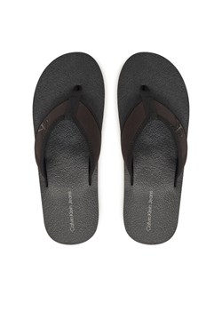 Calvin Klein Jeans Japonki Thong+ Cv YM0YM01235 Czarny ze sklepu MODIVO w kategorii Klapki męskie - zdjęcie 181038994