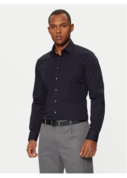 Calvin Klein Koszula K10K108229 Granatowy Slim Fit ze sklepu MODIVO w kategorii Koszule męskie - zdjęcie 181039000