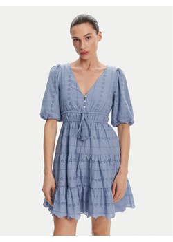 Pepe Jeans Sukienka letnia Day PL953694 Błękitny Regular Fit ze sklepu MODIVO w kategorii Sukienki - zdjęcie 181039040