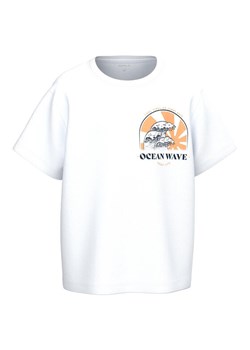 NAME IT T-Shirt 13216891 Biały Loose Fit ze sklepu MODIVO w kategorii T-shirty chłopięce - zdjęcie 181039124