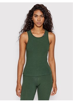 NEBBIA Top 414 Zielony Slim Fit ze sklepu MODIVO w kategorii Bluzki damskie - zdjęcie 181039221