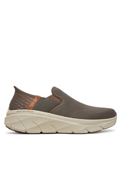 Skechers Sneakersy D'Lux Walker 2.0-Reeler 232463/BRN Brązowy ze sklepu MODIVO w kategorii Buty sportowe męskie - zdjęcie 181039242