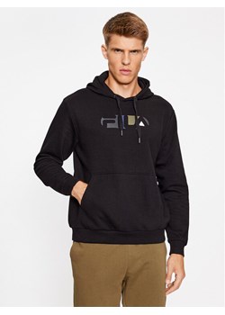 Fila Bluza FAM0511 Czarny Regular Fit ze sklepu MODIVO w kategorii Bluzy męskie - zdjęcie 181039270