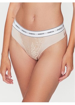 Guess Stringi Belle O2BE00 KBBT0 Beżowy ze sklepu MODIVO w kategorii Majtki damskie - zdjęcie 181039354