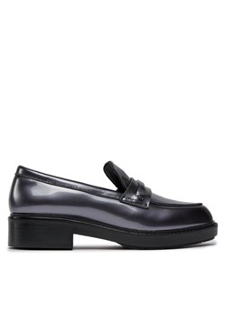 Calvin Klein Loafersy Rubber Sole Loafer W/Hw - Pearl HW0HW02002 Czarny ze sklepu MODIVO w kategorii Półbuty damskie - zdjęcie 181039412