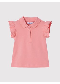Mayoral Polo 1184 Różowy Regular Fit ze sklepu MODIVO w kategorii Bluzki dziewczęce - zdjęcie 181039414