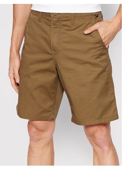 Vans Szorty materiałowe Authentic VN0A5FJX Brązowy Relaxed Fit ze sklepu MODIVO w kategorii Spodenki męskie - zdjęcie 181039424