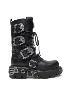 NEW ROCK Glany M-391-S1 Czarny ze sklepu MODIVO w kategorii Workery damskie - zdjęcie 181039504
