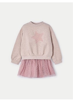 Mayoral Komplet bluza i spódniczka 4937 Brązowy Regular Fit ze sklepu MODIVO w kategorii Komplety dziewczęce - zdjęcie 181039521