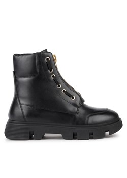 Geox Botki D Vilde D36UAB 00085 C9999 Czarny ze sklepu MODIVO w kategorii Workery damskie - zdjęcie 181039544