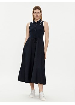 Tommy Hilfiger Sukienka letnia WW0WW41272 Granatowy Regular Fit ze sklepu MODIVO w kategorii Sukienki - zdjęcie 181039581