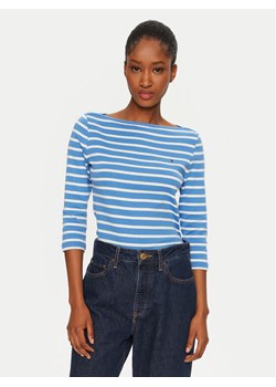 Tommy Hilfiger Bluzka New Cody WW0WW40589 Niebieski Slim Fit ze sklepu MODIVO w kategorii Bluzki damskie - zdjęcie 181039614
