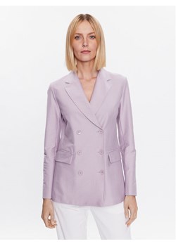 Max Mara Leisure Marynarka Ornella 2339110736 Fioletowy Regular Fit ze sklepu MODIVO w kategorii Marynarki damskie - zdjęcie 181039672
