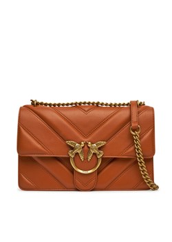 PINKO Torebka Love One Classic Light Dc 104549 A26Z Brązowy ze sklepu MODIVO w kategorii Kopertówki - zdjęcie 181039714
