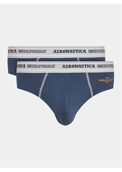 Aeronautica Militare Komplet 2 par slipów AM1USL002 Granatowy ze sklepu MODIVO w kategorii Majtki męskie - zdjęcie 181039721