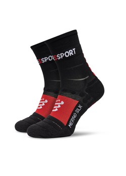 Compressport Skarpety wysokie unisex Proracing V3.0 Winter Run SCRU2039012 Czarny ze sklepu MODIVO w kategorii Skarpetki damskie - zdjęcie 181039750