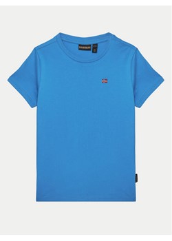 Napapijri T-Shirt Salis SS 2 NP0A4GEHB2W1 D Niebieski Regular Fit ze sklepu MODIVO w kategorii T-shirty chłopięce - zdjęcie 181039793