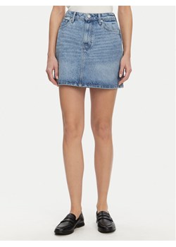 Tommy Hilfiger Spódnica jeansowa WW0WW44392 Niebieski Regular Fit ze sklepu MODIVO w kategorii Spódnice - zdjęcie 181039804