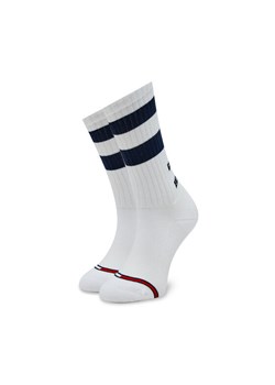 Tommy Hilfiger Skarpety wysokie unisex 701225510 Biały ze sklepu MODIVO w kategorii Skarpetki damskie - zdjęcie 181039842