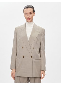 Boss Marynarka Jarmina 50505587 Beżowy Relaxed Fit ze sklepu MODIVO w kategorii Marynarki damskie - zdjęcie 181039961